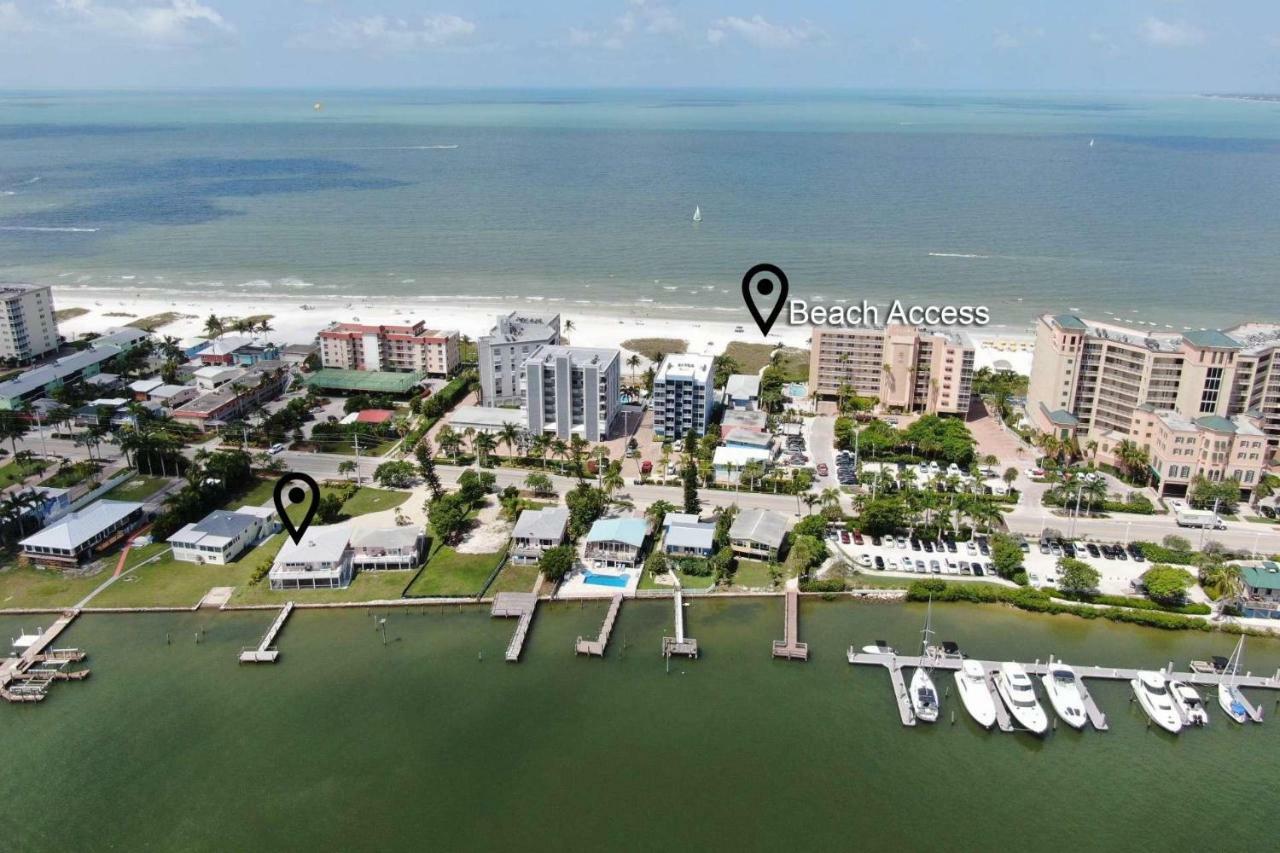 Estero Island Apartment With Boat Dock Fort Myers Beach Esterno foto